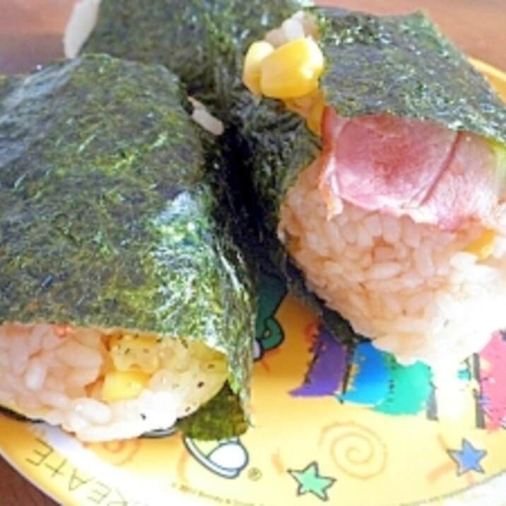 ベーコン コーンおにぎり バター醤油味 レシピ 作り方 By のべやまのべこ 楽天レシピ ベーコン コーンおにぎり バター醤油味 レシピ 作り方 By のべやまのべこ 楽天レシピ